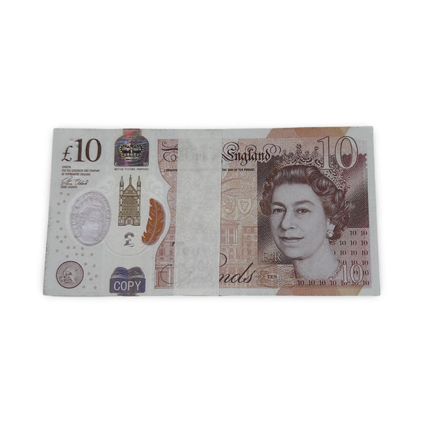 £10 Pounds Prop Money - PropMoneyCartel