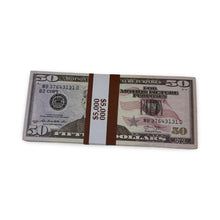 $5,000 Fifties Prop Copy Money $50s - PropMoneyCartel